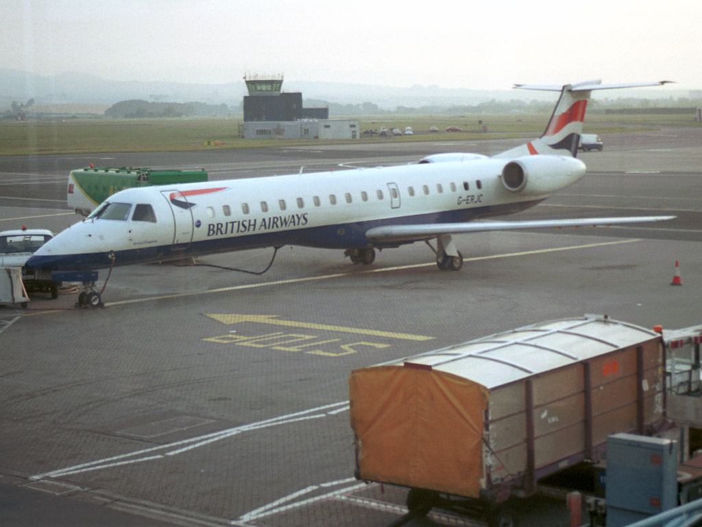 BA Citiexpress ERJ145EP - G-ERJC @ GLA (15 July 2003)