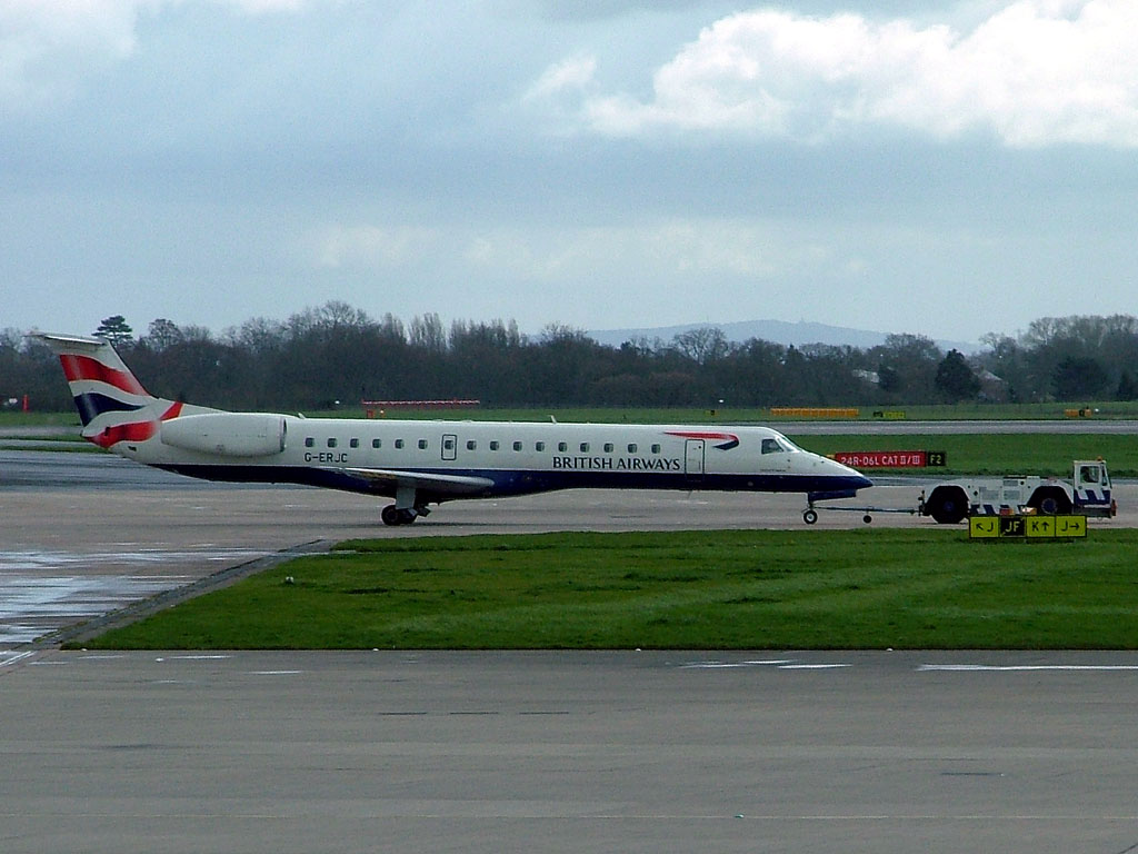 BA Citiexpress ERJ145EP - G-ERJC @ MAN (6 April 2004)