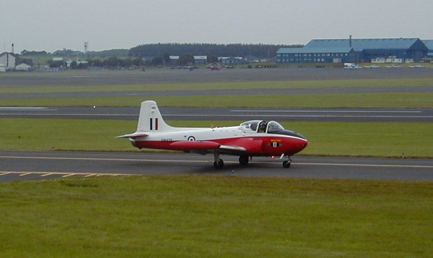 28 July 2001 Jet Provost T Mk3 A at PIK (EGPK)