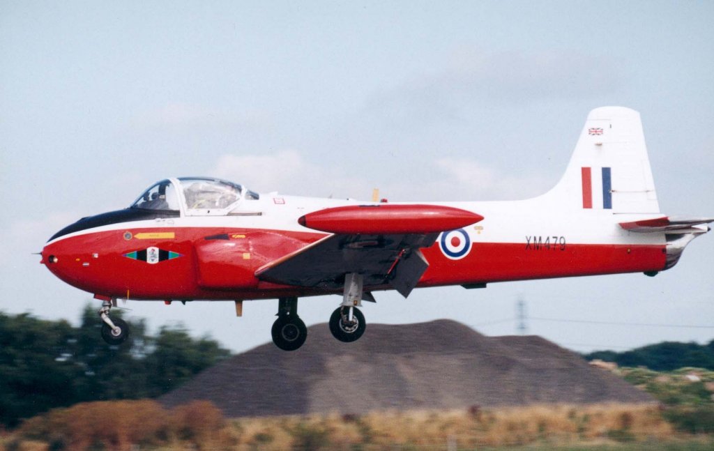 August 2001 Jet Provost T Mk3 A at NCL (EGNT)