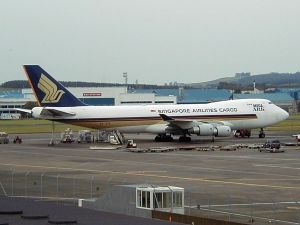 Singapore Airlines B747-412F - 9V-SFA @ PIK (28 July 2001)