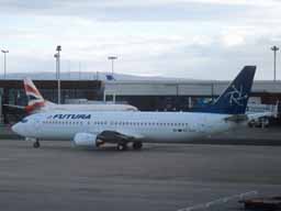 Futura Airlines Boeing 737-4S3 @ GLA (4 October 2003)