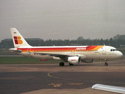 28 March 2003 (1543) EC-HUK taxiing to stand at LHR
