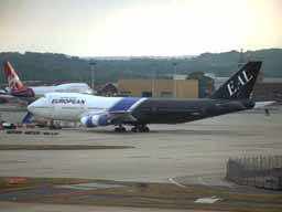 European Aviation Boeing 747-236B - G-BDXH @ LGW (2 October 2003)