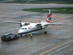 6 June 2003 (1632) G-BRYJ pushback from stand 56R at LGW