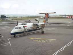 15 May 2003 (1705) BA Citiexpress G-BRYW DHC-8-311 on Stand 18 at GLA