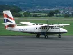 5 June 2003 (1717) G-BZFP taxiing at GLA