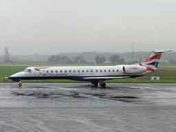 08:46 - G-EMBC taxiing out to runway 05 for a flight to MAN