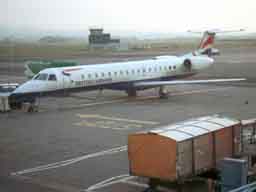 15 July 2003 (0610) G-ERJC on Stand 18 at GLA