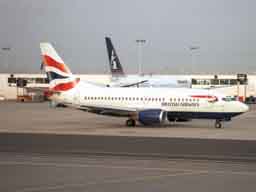 15 July 2003 (0610) G-GFFA after pushback from stand 23 at GLA