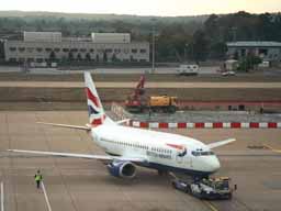 British Airways Boeing 737-59D - G-GFFD @ LGW (2 October 2003)