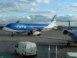 23 September 2003 (1752) G-MIDR taxiing towards stand 18 at MAN