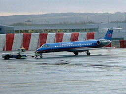 bmi British Midland ERJ145 G-RJXA @ GLA (20 January 2003)