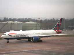 British Airways Boeing 777-236 - G-VIIR @ LGW (3 December 2003)