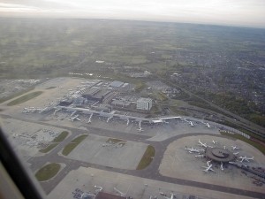 22 May 2001 aerial shot of LGW(N) and South Satellite
