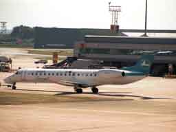 15 July 2003 (1535) LX-LGI after pushback from stand 5 at MAN
