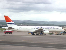 5 June 2003 (1655) PH-AHS on Stand 7 at GLA