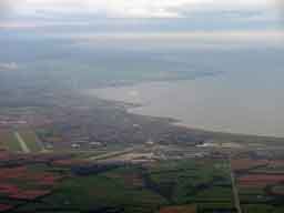 Aerial view of Prestwick from the north east