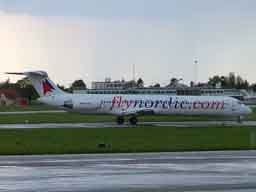 9 May 2004 (17:11) - Nordic Airlink MD-82 departing CPH