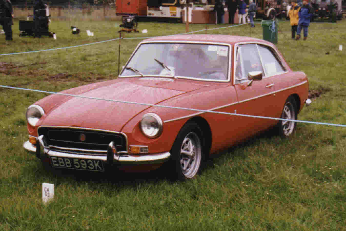 MGB GT at 17th Ayrshire Vintage Tractor and Machinery Club Rally