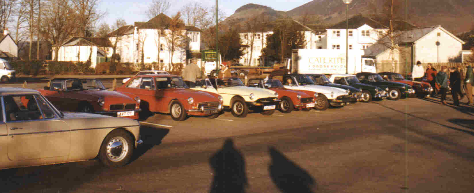 MGs assembling at Keswisk