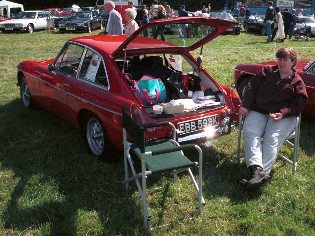 MGB GT at 1998 Culzean Classic Vehicle Show
