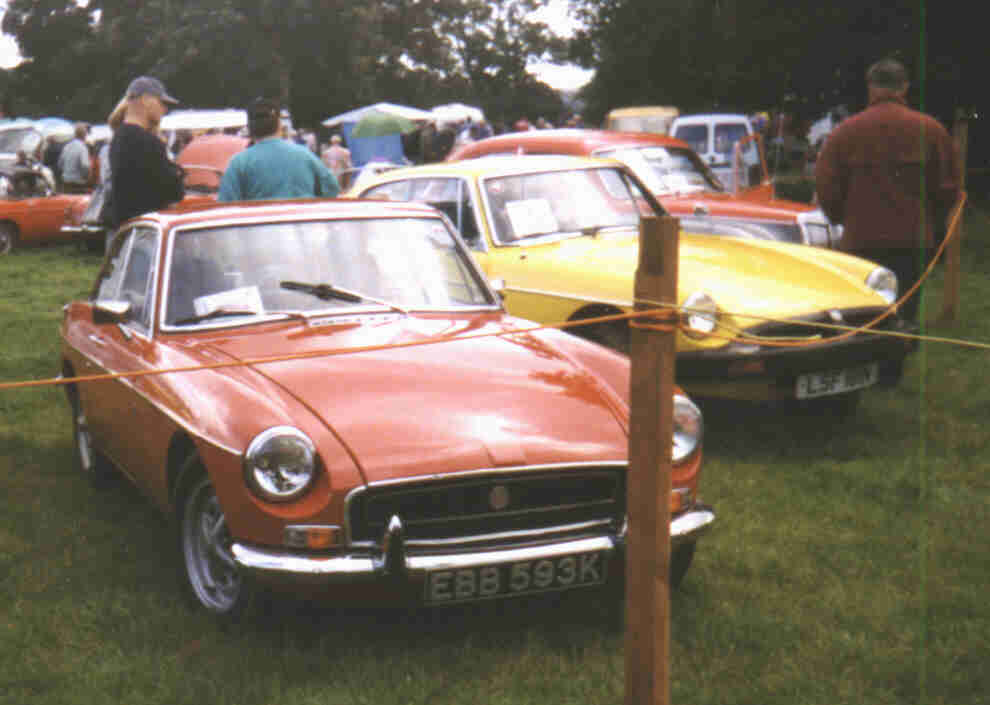 MGB GT at Scone Palace